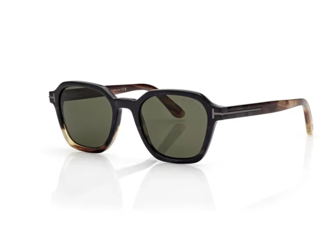 Gafas de sol geométricas de cuerno Gafas de sol geométricas de cuerno