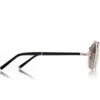 Gafas de sol Navigator de titanio y cuerno Gafas de sol Navigator de titanio y cuerno