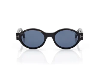 Gafas de sol ovaladas de cuerno