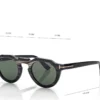 Gafas de sol redondas de cuerno Gafas de sol redondas de cuerno