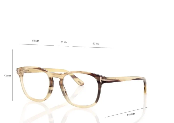 Gafas de vista cuadradas suaves