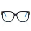 Gafas Icon Blue Block Square