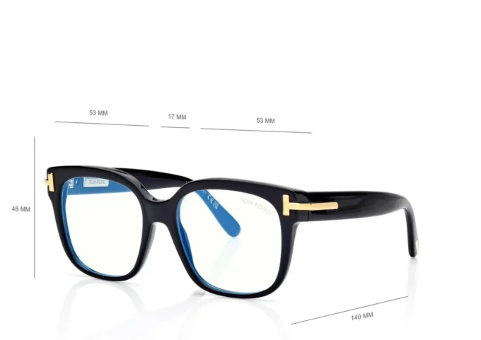 Gafas Icon Blue Block Square