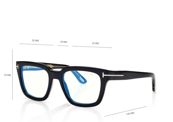 Gafas Icon Blue Block Square