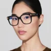Gafas Icon Blue Block Square