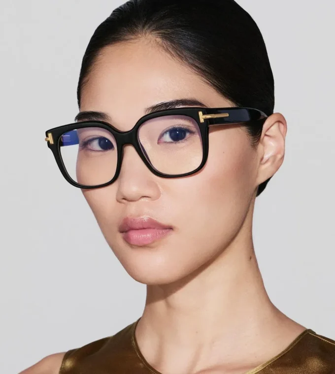 Gafas Icon Blue Block Square
