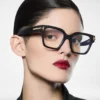 Gafas Icon Blue Block Square