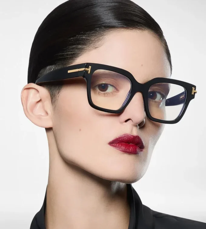 Gafas Icon Blue Block Square