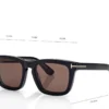 Gafas Icon Blue Block Square con gafas de sol acoplables