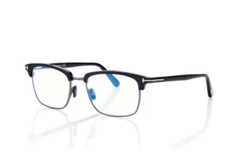 Gafas ópticas cuadradas con filtro azul