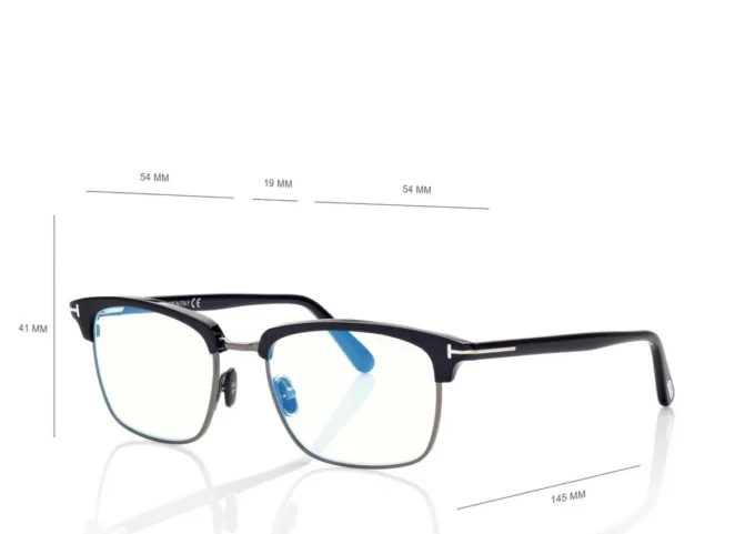 Gafas ópticas cuadradas con filtro azul Gafas ópticas cuadradas con filtro azul