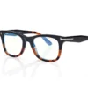Gafas ópticas cuadradas con filtro azul y gafas de sol acoplables Gafas ópticas cuadradas con filtro azul y gafas de sol acoplables