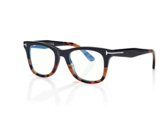 Gafas ópticas cuadradas con filtro azul y gafas de sol acoplables