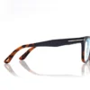 Gafas ópticas cuadradas con filtro azul y gafas de sol acoplables Gafas ópticas cuadradas con filtro azul y gafas de sol acoplables