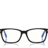 Gafas ópticas rectangulares clásicas Blue Block