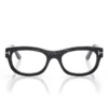 Gafas rectangulares de cuerno