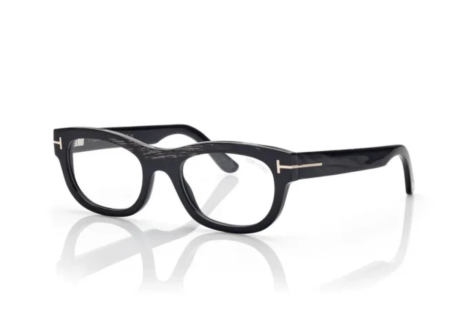 Gafas rectangulares de cuerno