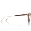Gafas redondas de cuerno y titanio