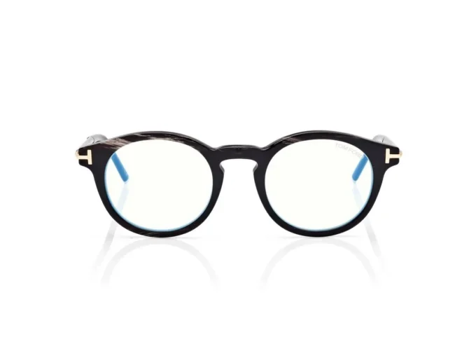 Gafas redondas Horn Blue Block Opticals Gafas redondas Horn Blue Block Opticals