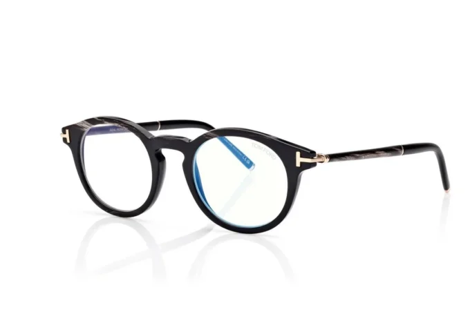 Gafas redondas Horn Blue Block Opticals Gafas redondas Horn Blue Block Opticals