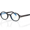 Gafas redondas Horn Blue Block Opticals Gafas redondas Horn Blue Block Opticals