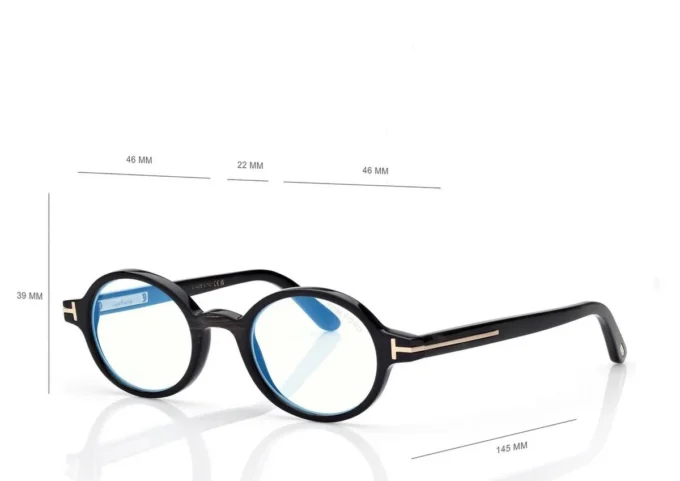 Gafas redondas Horn Blue Block Opticals Gafas redondas Horn Blue Block Opticals
