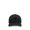 Gorra de lona y piel lisa