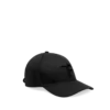 Gorra de lona y piel lisa