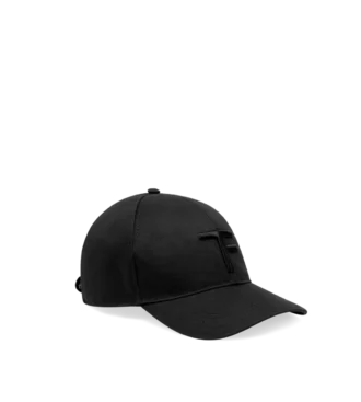 Gorra de lona y piel lisa