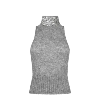 Jersey con cuello halter