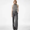 Jersey con cuello halter Jersey con cuello halter