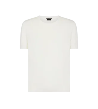 Jersey de cuello redondo de algodón puro