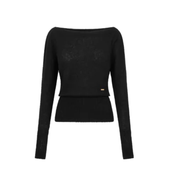 Jersey de manga larga y cuello barco con placa metálica de Tom Ford