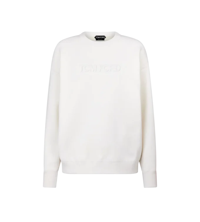 Jersey de manga larga y cuello redondo