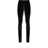 Leggings elásticos de terciopelo brillante