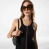 Mini vestido de cóctel con espalda nadadora