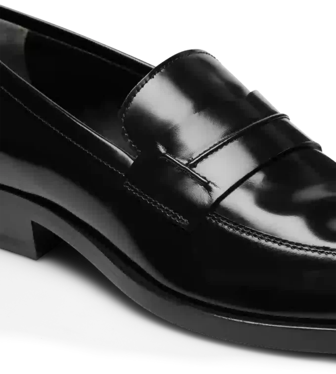 Mocasines de piel cepillada Mocasines de piel cepillada