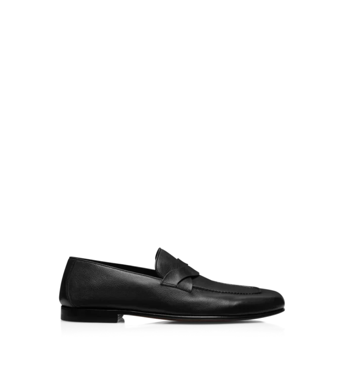 Mocasines Gigi con banda retorcida de piel suave y flexible Mocasines Gigi con banda retorcida de piel suave y flexible