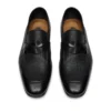 Mocasines Sean Twisted Band de piel granulada Mocasines Sean Twisted Band de piel granulada