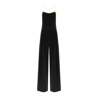 Mono camisola elástico de doble georgette