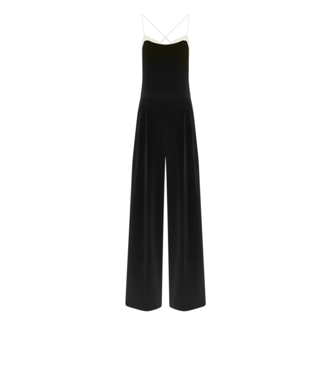 Mono camisola elástico de doble georgette