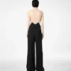 Mono camisola elástico de doble georgette
