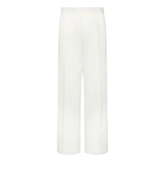 Pantalón ancho de algodón drill