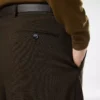Pantalón de doble pliegue de lana, cachemira y seda Pantalón de doble pliegue de lana, cachemira y seda