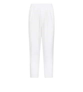 Pantalón de estar por casa plisado con rayas en espiga