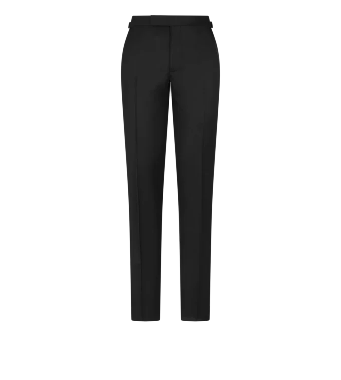 Pantalón de lana mohair O’Connor para noche