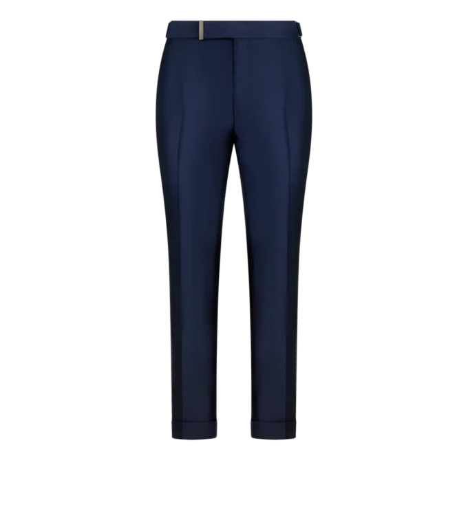 Pantalón Dyllan de sarga de seda y mohair Pantalón Dyllan de sarga de seda y mohair