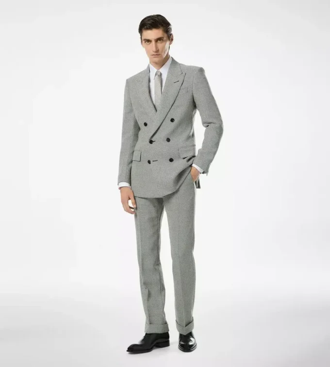 Corbata de jacquard de seda Corbata de jacquard de seda