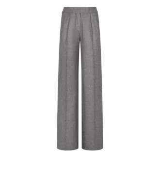 Pantalones anchos con doble pliegue