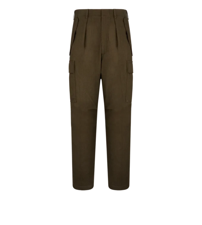 Pantalones cargo de lana, cachemira y seda Pantalones cargo de lana, cachemira y seda